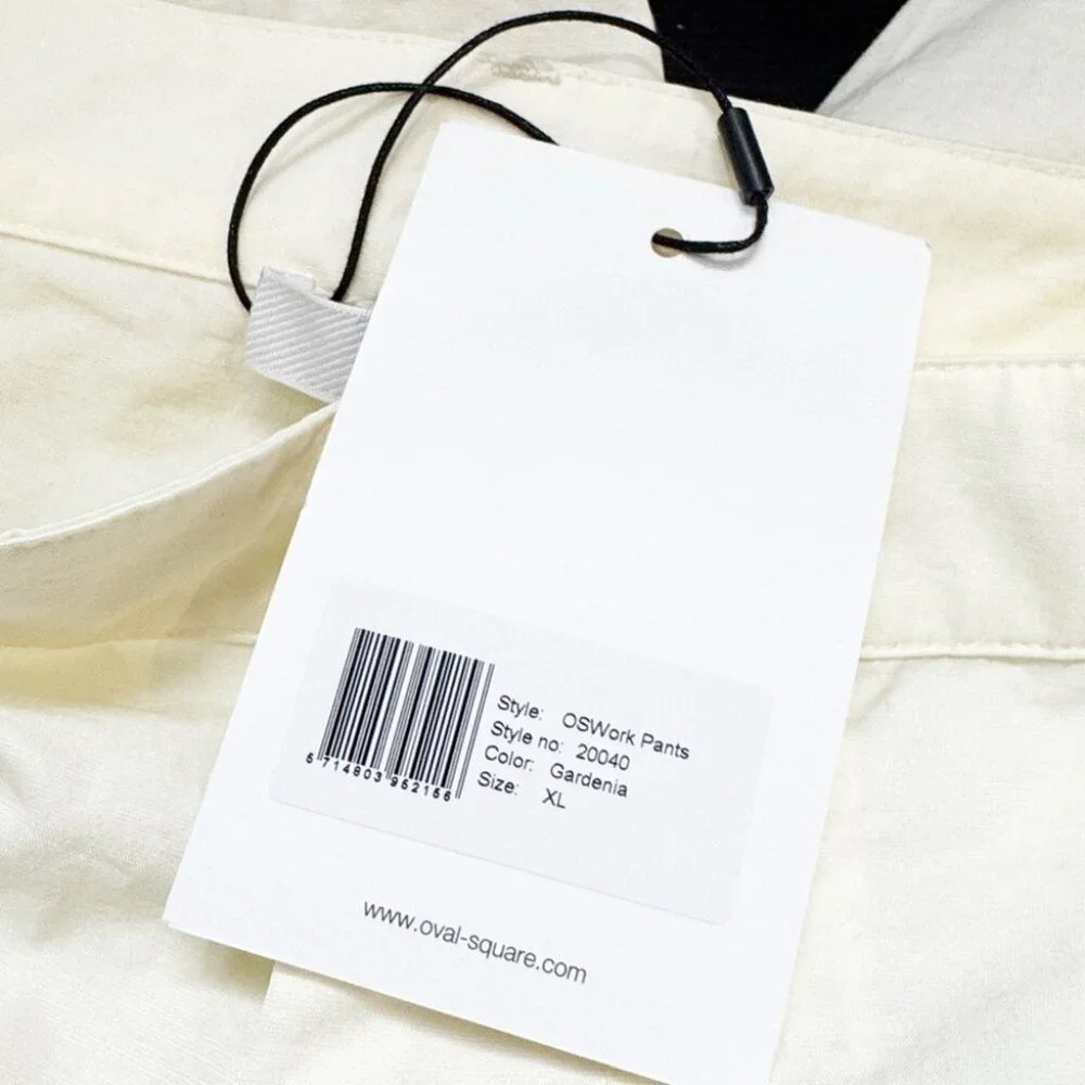 NWT Oval Square Work Pants in Gardenia size XL - Picture 9 of 11